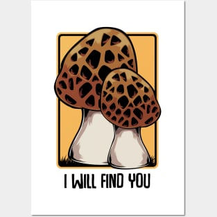 Mushroom Fungal Posters and Art